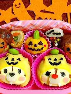 ハロウィン ツムツム チップとデール-レシピのメイン写真