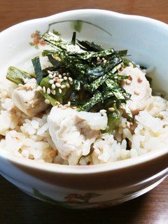 オクラと鶏肉の炊き込みご飯-レシピのメイン写真