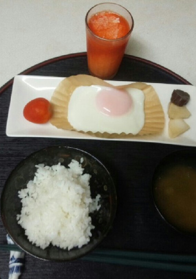 血管プラークダイエット488（目玉焼き）-レシピのメイン写真