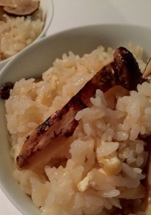 秋の味覚！簡単、松茸ごはん-レシピのメイン写真