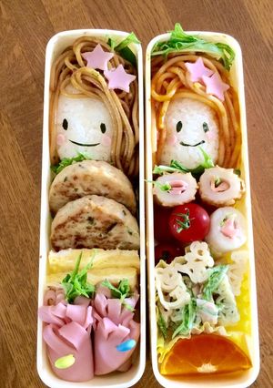 簡単♪キャラ弁♪ギャルおにぎり♪-レシピのメイン写真