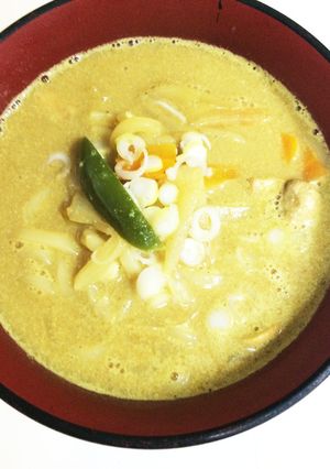 ランチ、夕飯に 古奈屋風カレーうどん-レシピのメイン写真