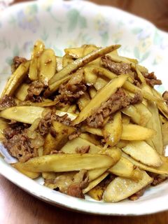 牛肉とごぼうのしぐれ煮-レシピのメイン写真