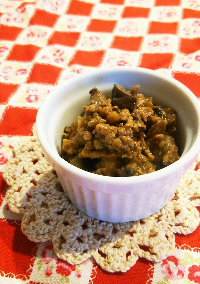 きのこと茄子の味噌ミートソース-レシピのメイン写真