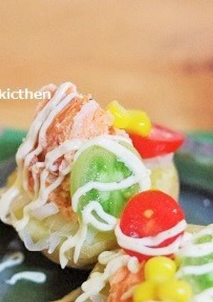 玉ねぎとサーモンのポテベジ-レシピのメイン写真