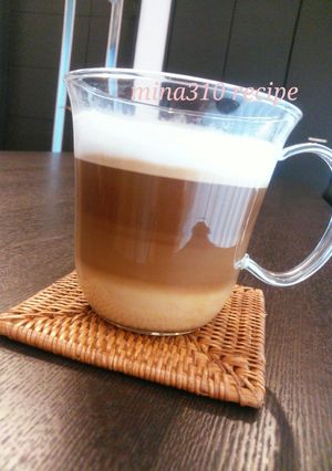 バリスタで簡単♪ふわふわハニーラテ-レシピのメイン写真