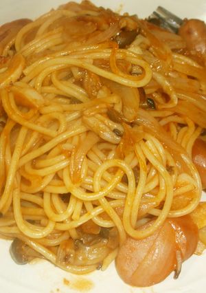 ワンポットで簡単ケチャップパスタ★-レシピのメイン写真
