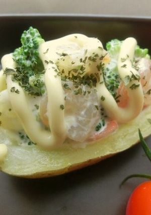 *エビマヨdeポテベジ*-レシピのメイン写真