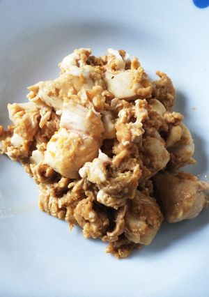簡単美味しい！ささみとたまごの炒めもの-レシピのメイン写真