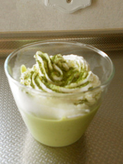抹茶の豆腐ムース-レシピのメイン写真