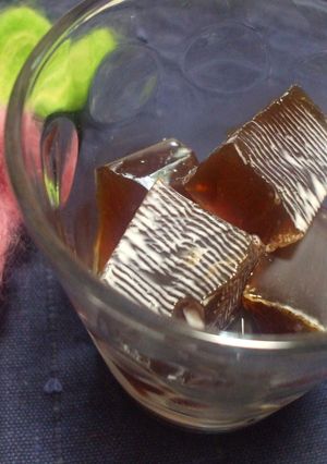 大容量！１ℓのコーヒー寒天ゼリー-レシピのメイン写真