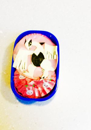 ポケモン☆ルギア☆キャラ弁-レシピのメイン写真