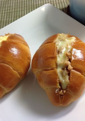 【朝食】パンでも簡単、チーズそぼろサンド-レシピのメイン写真