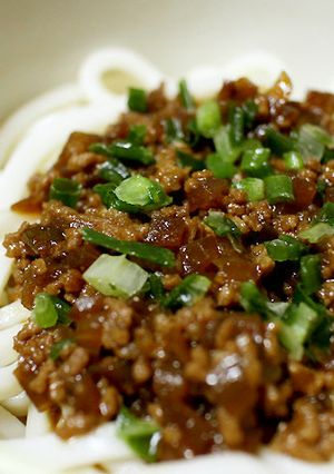わが家の肉味噌うどん-レシピのメイン写真