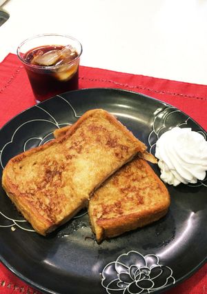 名糖ミルクティーで幸せフレンチトースト-レシピのメイン写真