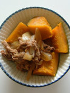 母の味♪肉かぼちゃ-レシピのメイン写真