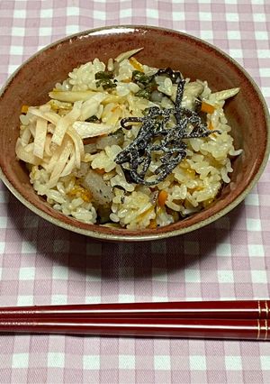お彼岸 五目飯-レシピのメイン写真