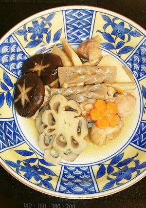 家庭の味！簡単 筑前煮 お食い初めにも-レシピのメイン写真