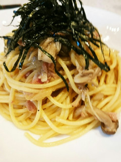 ツナとキノコの和風パスタ-レシピのメイン写真