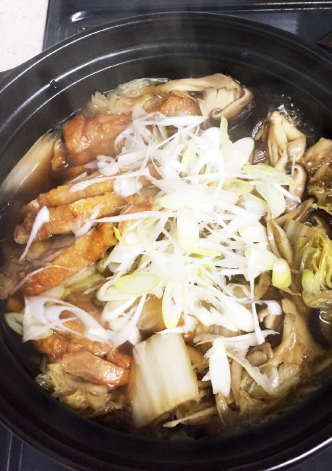 鶏とごぼうの秋鍋-レシピのメイン写真
