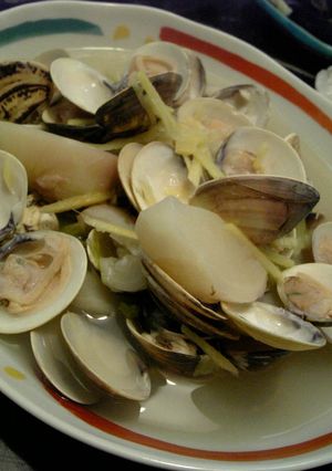 はまぐりとカブのワイン蒸し-レシピのメイン写真