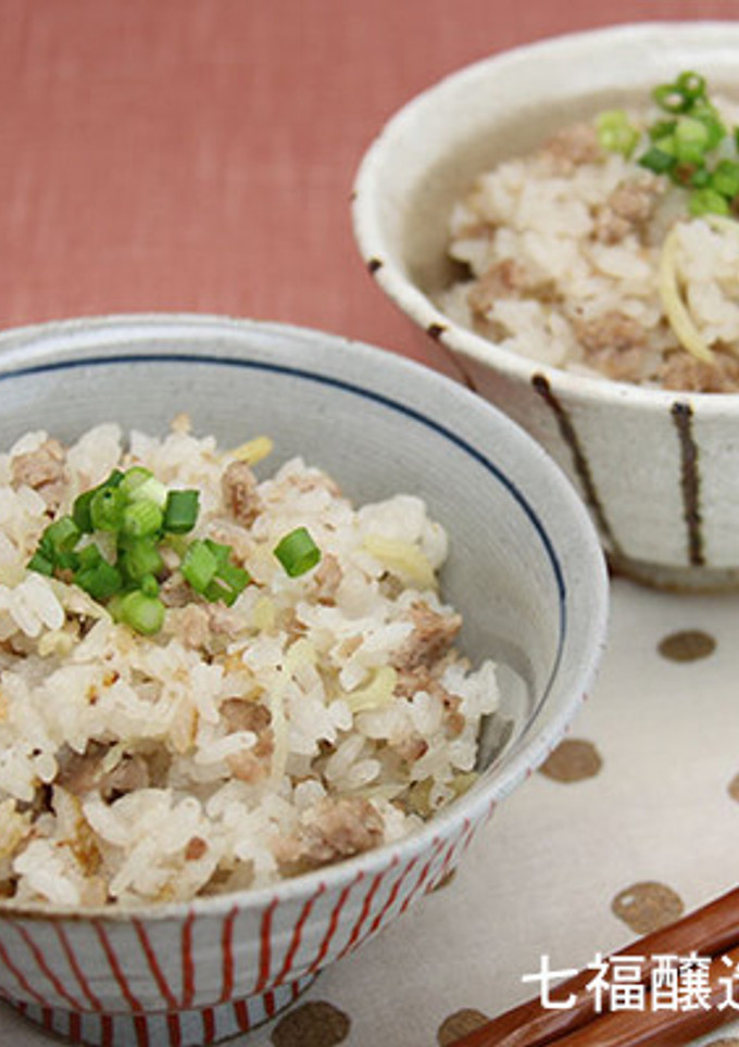 豚ひき肉と生姜の炊き込みご飯-レシピのメイン写真