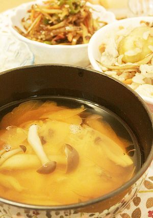 ＊夏は冷たく☆すりおろし長芋のお吸い物-レシピのメイン写真