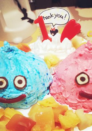 ホットケーキで時短！スライムパンケーキ-レシピのメイン写真