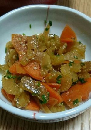 セロリ嫌いも食べられる！セロリのきんぴら-レシピのメイン写真