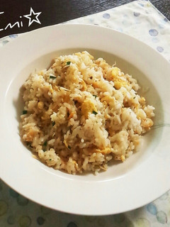 山椒香る♪しらすと小エビの和風チャーハン-レシピのメイン写真