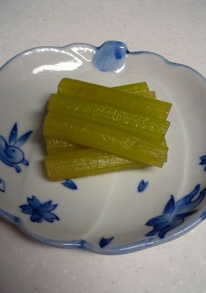ふきの青煮-レシピのメイン写真
