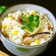 さんまと子大豆もやしの炊き込みご飯