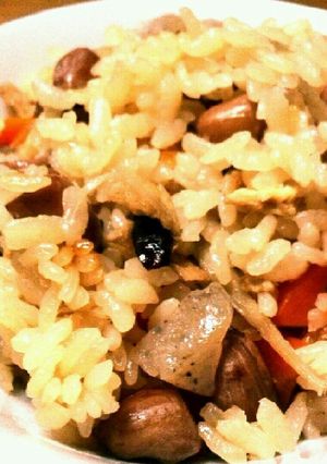 つあんつあん(落花生入り炊き込みご飯)-レシピのメイン写真