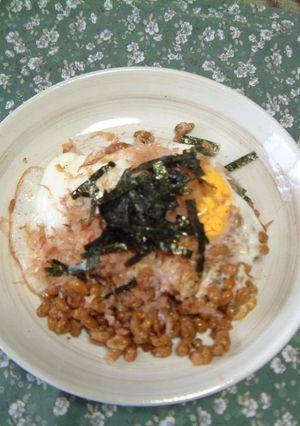 納豆めだま焼き-レシピのメイン写真