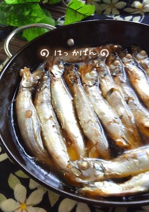 トマラー油で♪ししゃもアヒ〜ジョっ!!-レシピのメイン写真