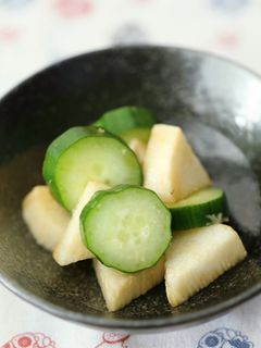 ✶長芋と胡瓜のわさび醤油和え✶-レシピのメイン写真