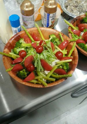 豆腐と鮭のサラダ-レシピのメイン写真