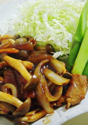 野菜もいっぱい！ポークチャップ-レシピのメイン写真