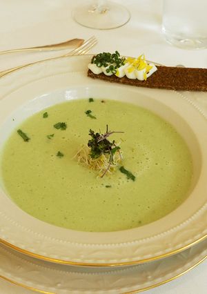 キュウリと山葵の冷製スープ-レシピのメイン写真
