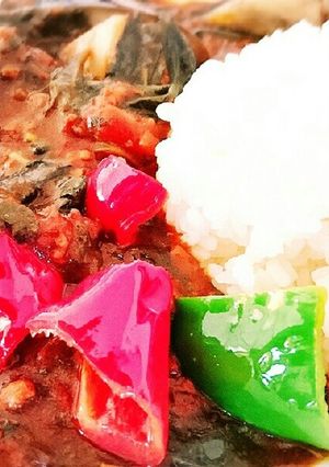 ストウブで男のモロヘイヤとトマトカレー-レシピのメイン写真