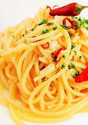 鶏味塩 de 簡単ペペロンチーノ-レシピのメイン写真