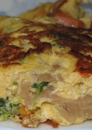 余った惣菜と鯵の干物で鯵なチーズオムレツ-レシピのメイン写真