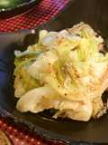 簡単♪キャベツの梅こぶ茶あえ☆