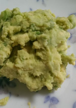 アボカドと黄身のディップ＊離乳食中期～-レシピのメイン写真