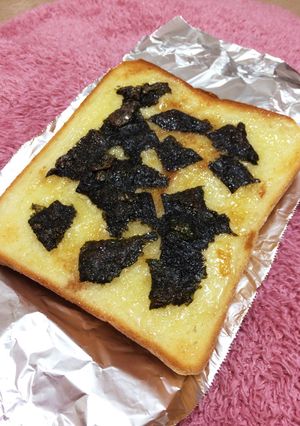 香ばしい！海苔マヨトースト-レシピのメイン写真