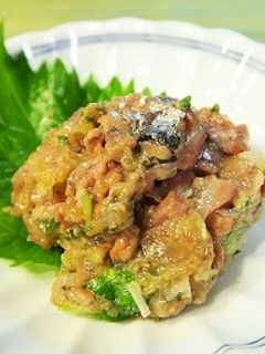 秋刀魚のなめろう-レシピのメイン写真