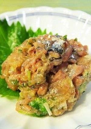 秋刀魚のなめろう-レシピのメイン写真