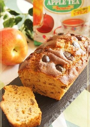 アップルティーと甘栗のパウンドケーキ-レシピのメイン写真