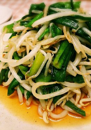 もやしとにらの甘酢冷菜-レシピのメイン写真