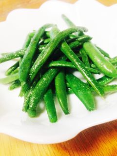 えっそれだけ?な☆インゲンの油炒め-レシピのメイン写真